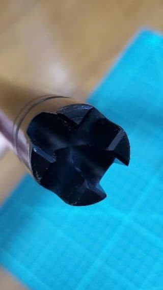 AFTCO Unibat Straight Boat Fishing Rod Black/Gold Used