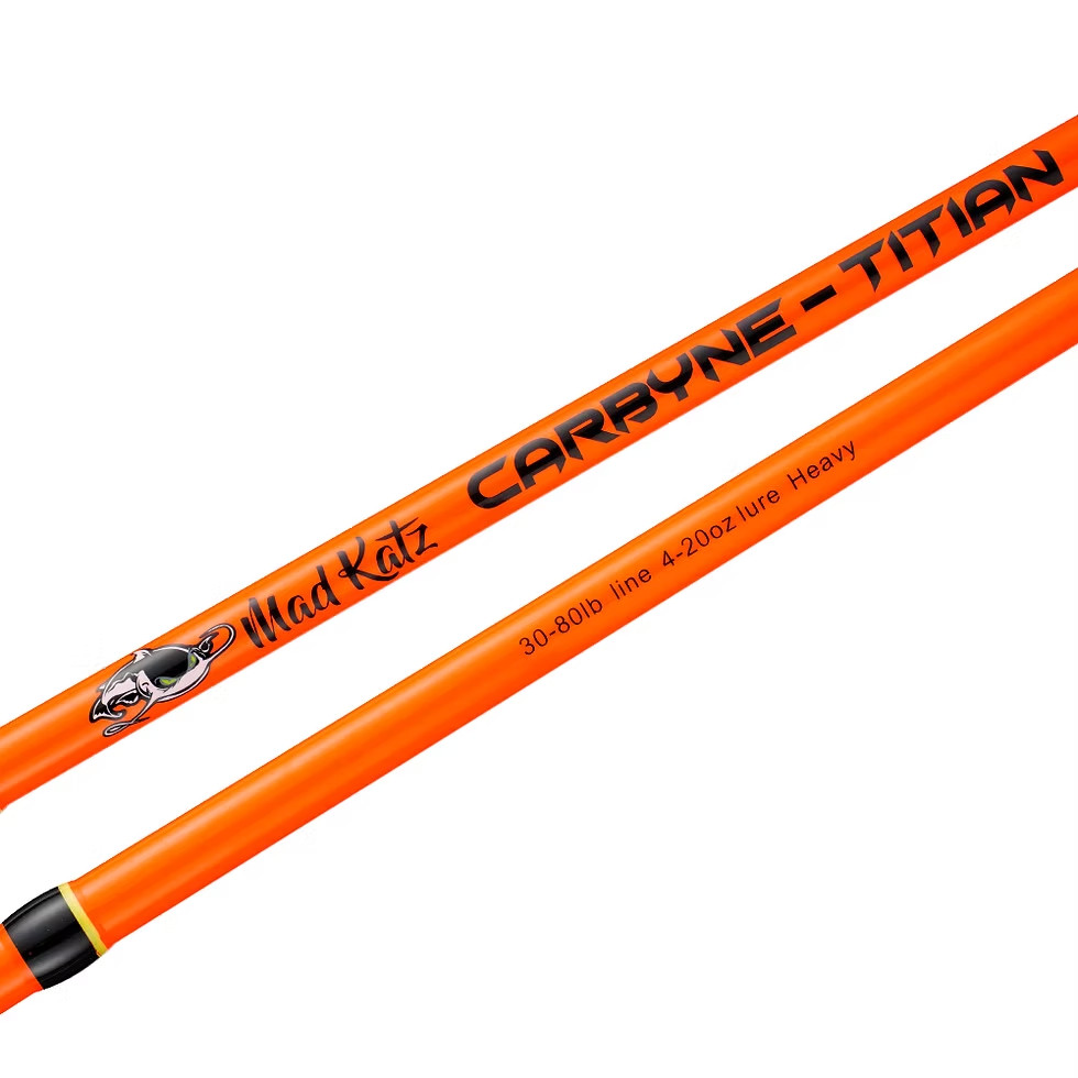 Mad Katz Carbyne Titian 7’6 1pc Casting Rod BRAND NEW