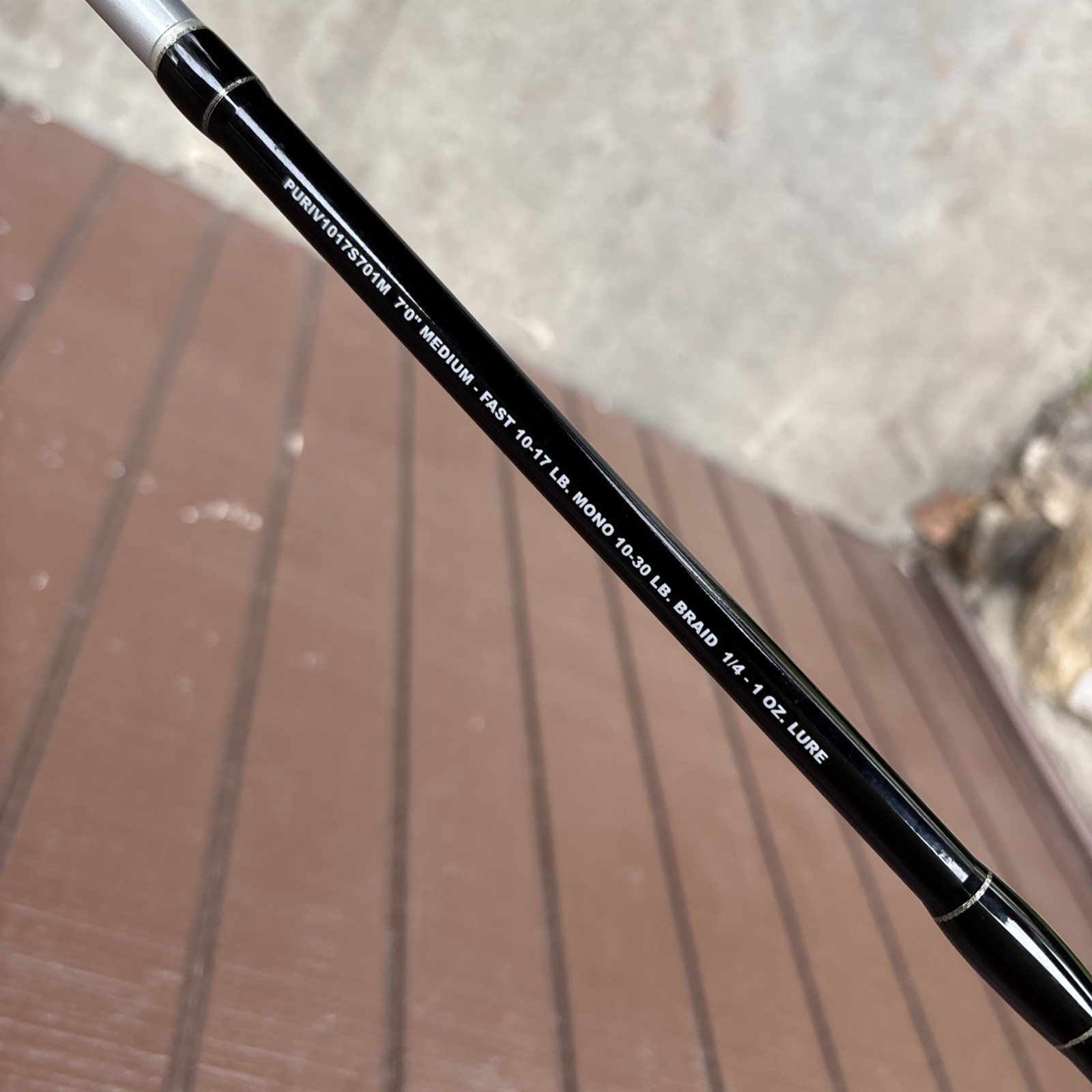 PENN PURSUIT IV 7’0” Medium-Fast PURIV1017S701M SPINNING ROD DAMAGED READ!!