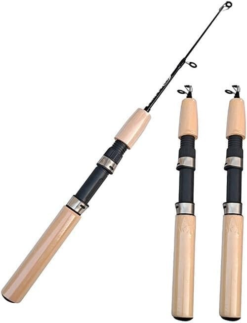 2Pcs LCE Fishing Rod, Fishing Rods Ice Fishing Rods Pen Pole Lures Fishing Ta…