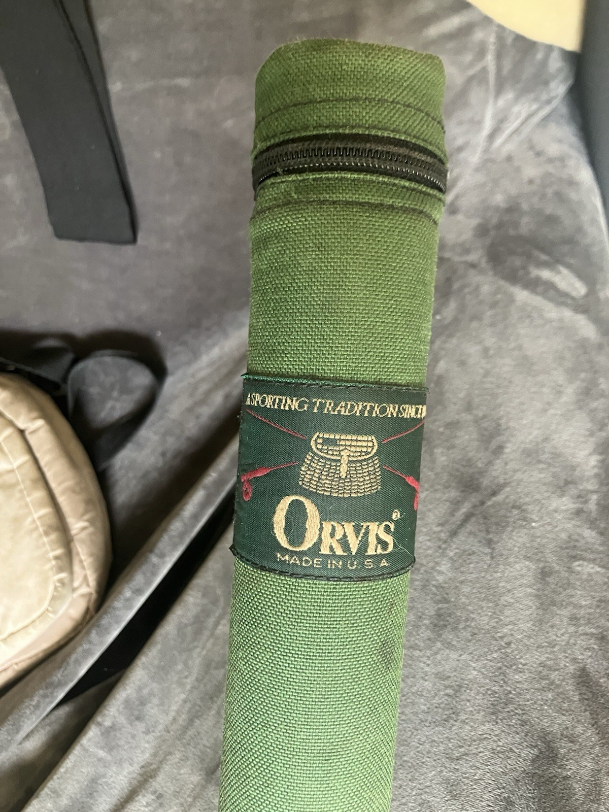 Orvis Superfine Carbon Fly Rod with Rod Sock and Travel Tube