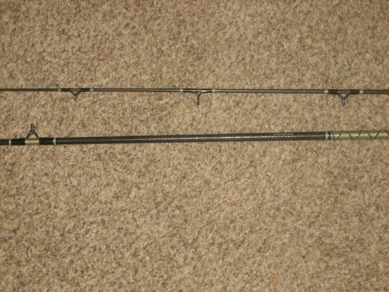 HERMAN`S 2260SC 6′ MEDIUM CUSTOM BUILT GRAPHITE/GLASS FISHING POLE