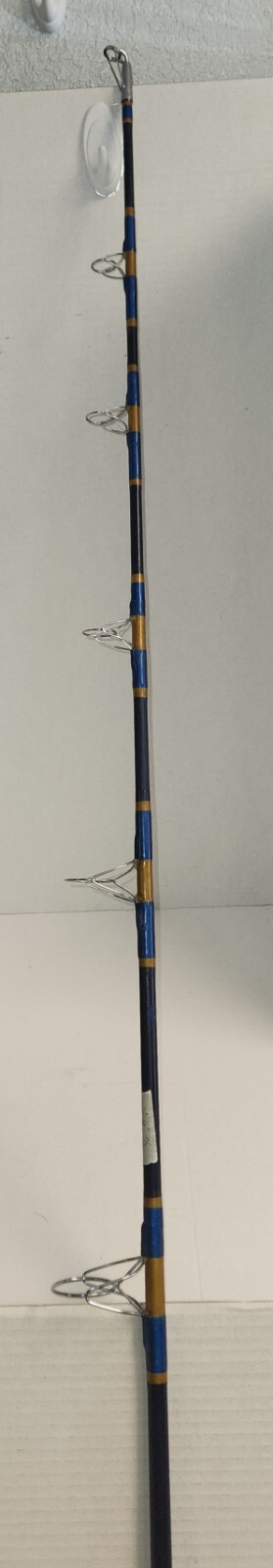 Custom Spinning Rod ( Ken Smith ) Solid Fiber Glass 6′ 6″ Stainless Hardware