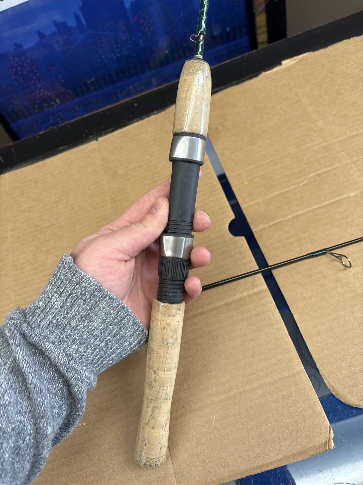 Eagle Claw Featherlight X-Stream FLX502LS 5’0” Fishing Rod 2 Piece
