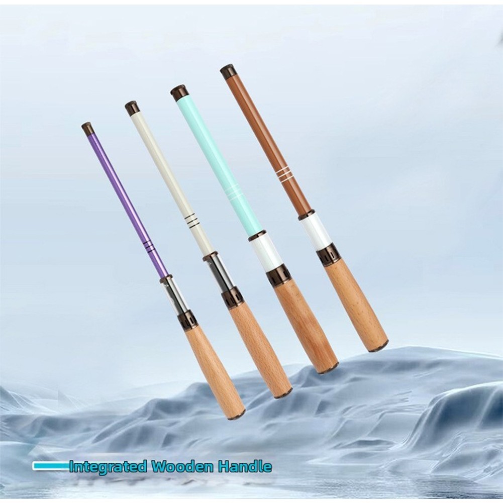 Carbon Fiber Stream Rod Lightweight 1.2m to 2.4m 27cm Collapsible Fishing Rod