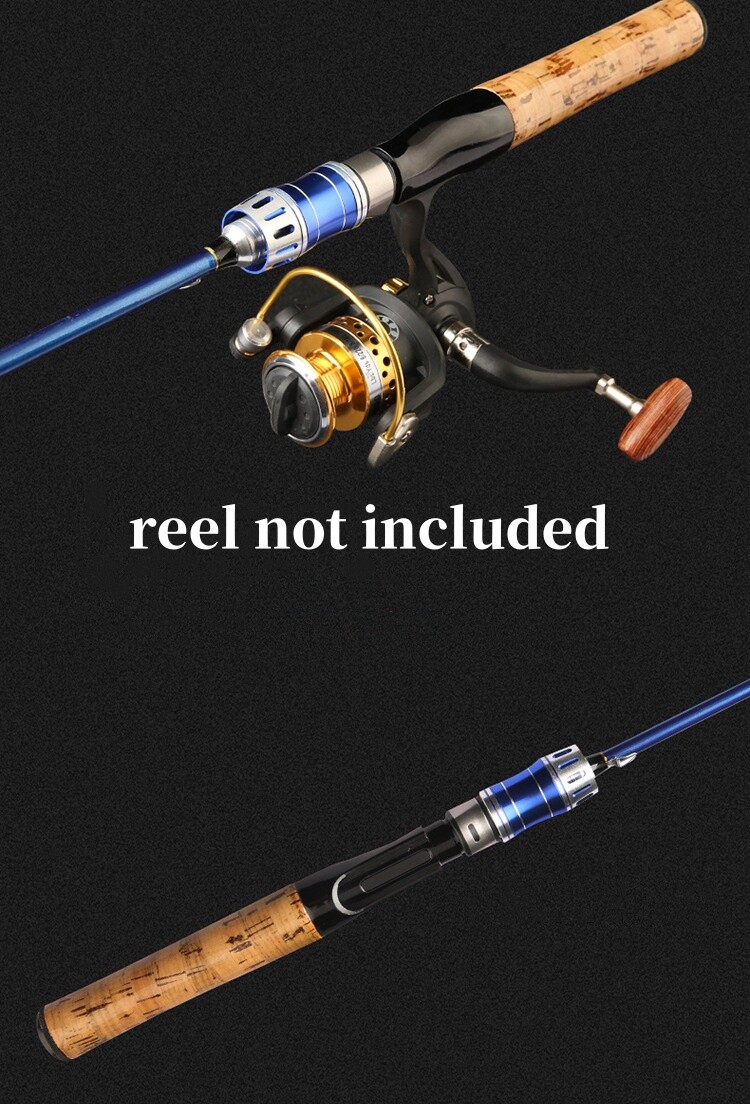 1.68M/1.8M Trout Fishing Rod Carbon Fiber Spinning/casting Rods Lure Pole Travel
