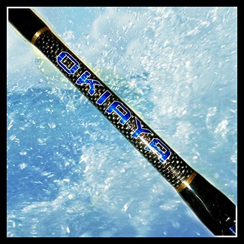 OKIAYA VENOM PRO BENT BUTT FISHING ROD 80-130LB “THE MONSTER” with PACBAY GUIDES
