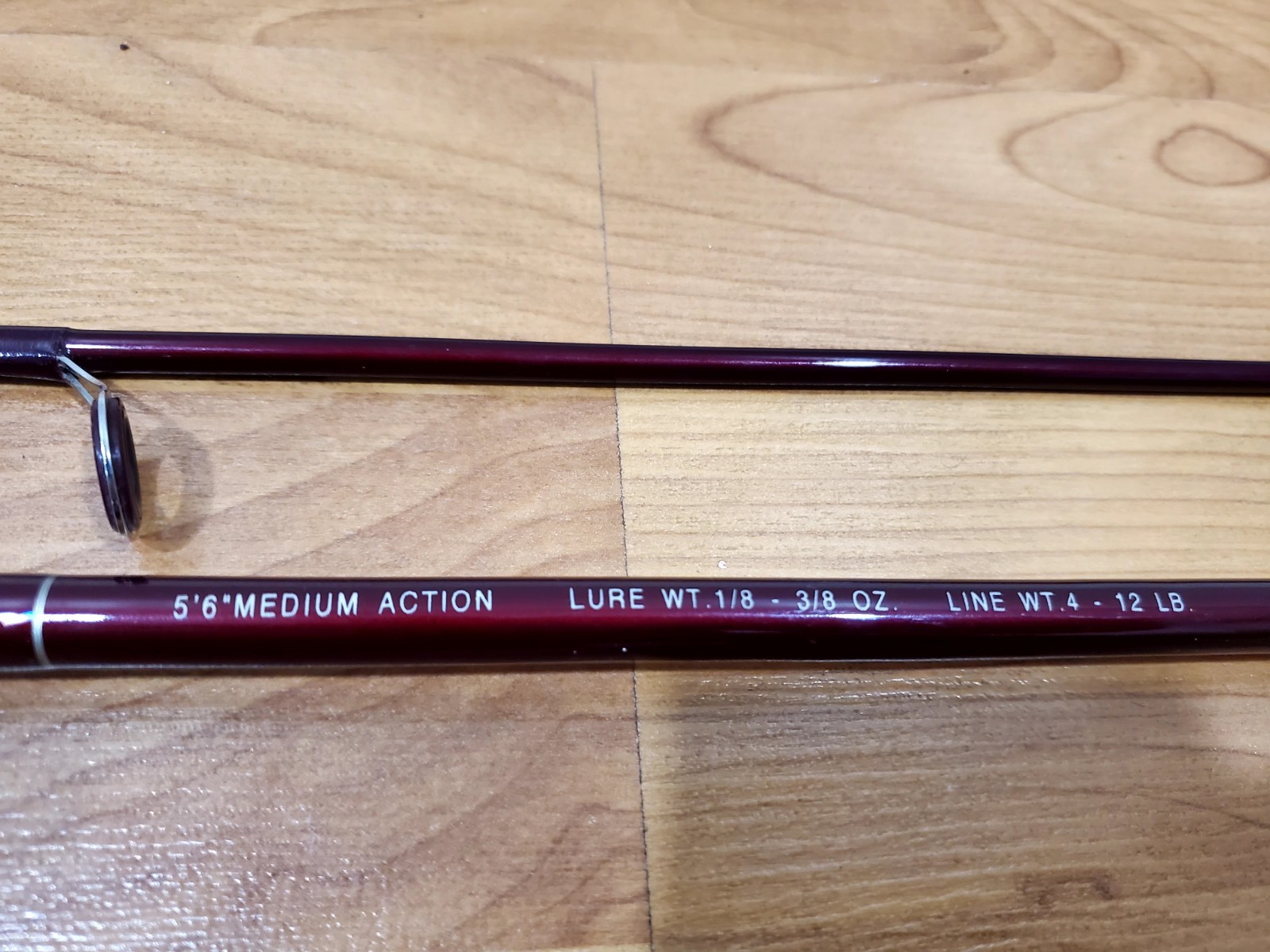 Vintage JOHNSON Trigger Fish Integrated Fishing System 2-Parts Fishing Rod. 5’6″