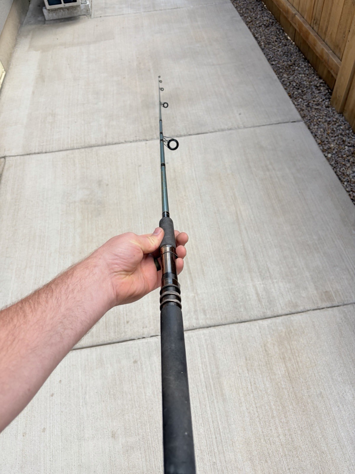 Zebco 100 66sp Graphite Composite 2 Piece Spinning Rod