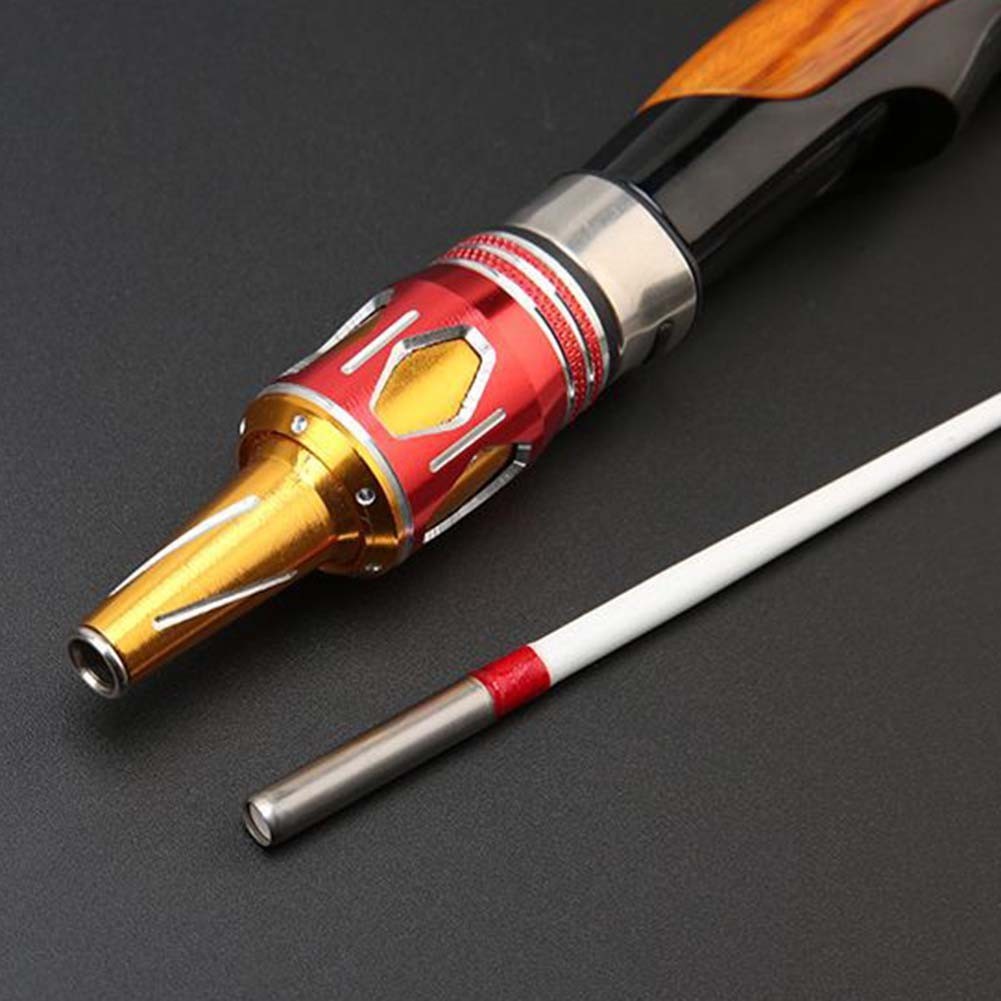 Solid Ice Fishing Rod Two Sections 50 60 70cm Fiberglass Fishing Pole
