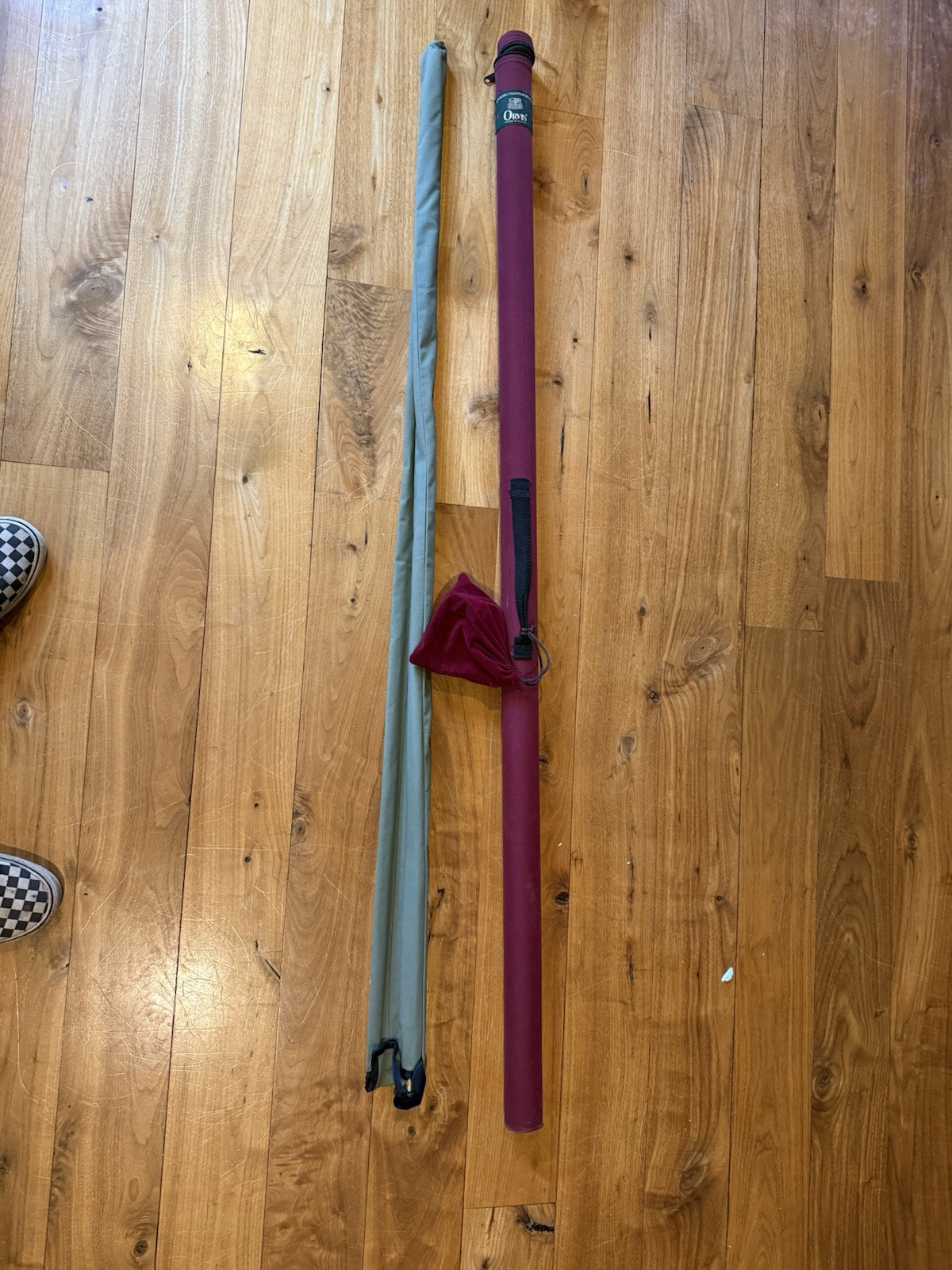 Orvis Trident TL Mid Flex 6.5 9’ Rod Case, Including A Crystal River Reel