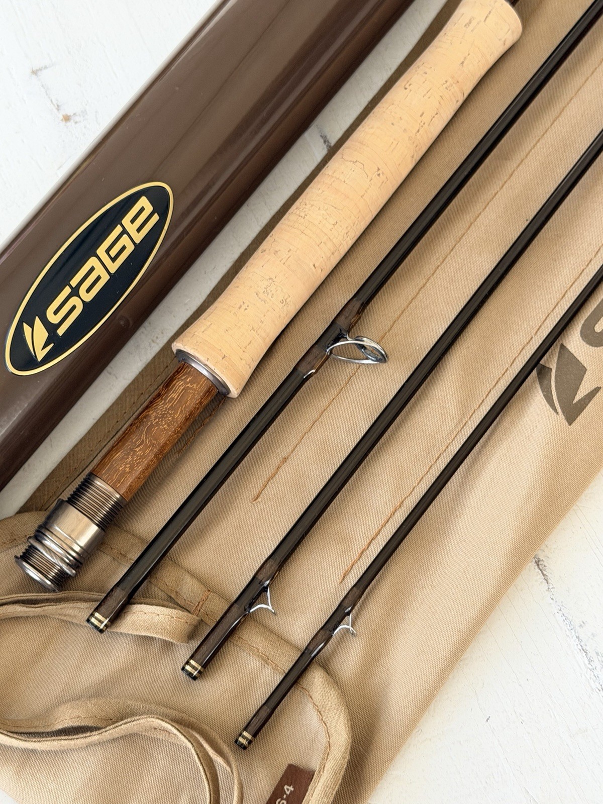 **BEAUTIFUL** 🔥~VINTAGE~ SAGE TROUT LL 4wt. 8’6”in FLY ROD!! ~LEGENDARY~🔥