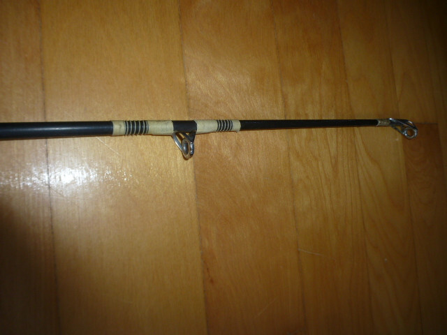 Fishing Boat Rod Shakespeare Wonderglass, Very Nice Shape rods reels deals
