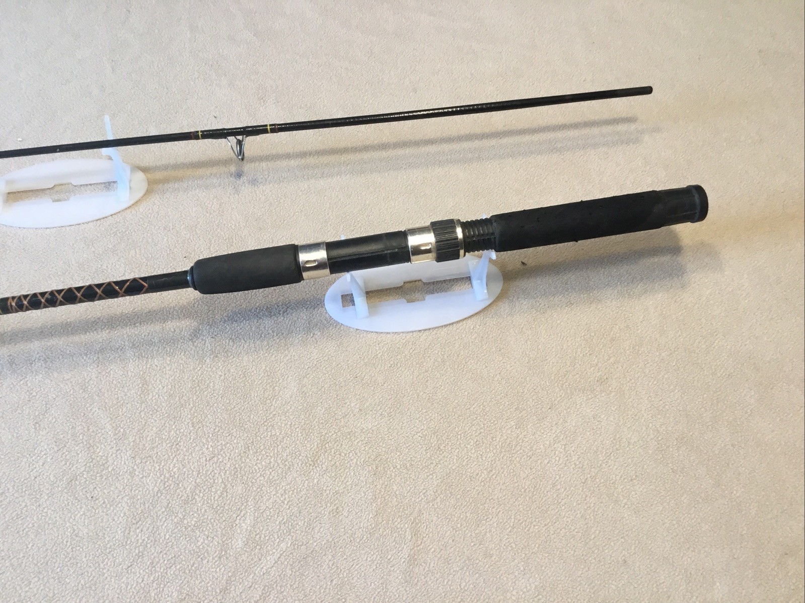 Ocean City Tip- Tronix 52602B 6’ Med Action 2 Piece Fishing Rod.