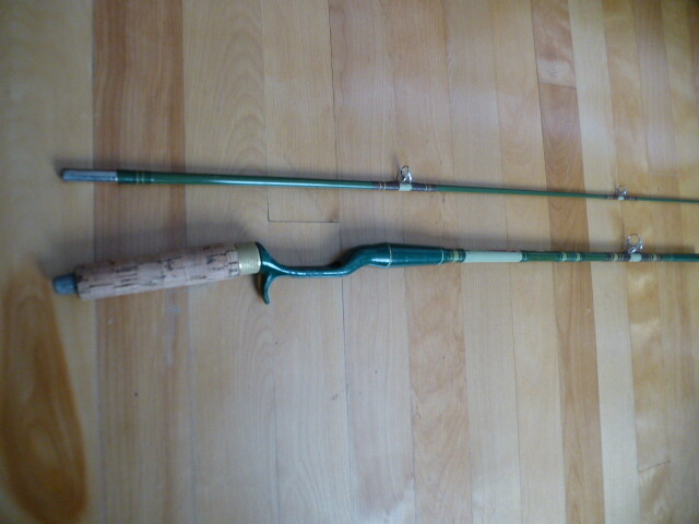 Vintage Fishing Rod Garcia Conolon USA 3 Stars Beautiful , collectable rods lure