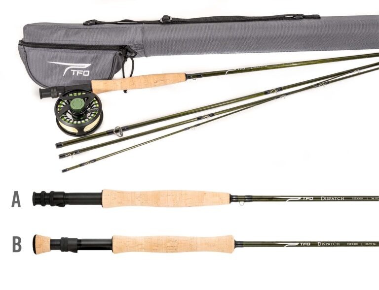 1 NEW TFO Dispatch Rod Kit 9 Ft. 5 Wt 4 Piece Fly Kit TF 05 90 4 DH K FREE SHIP