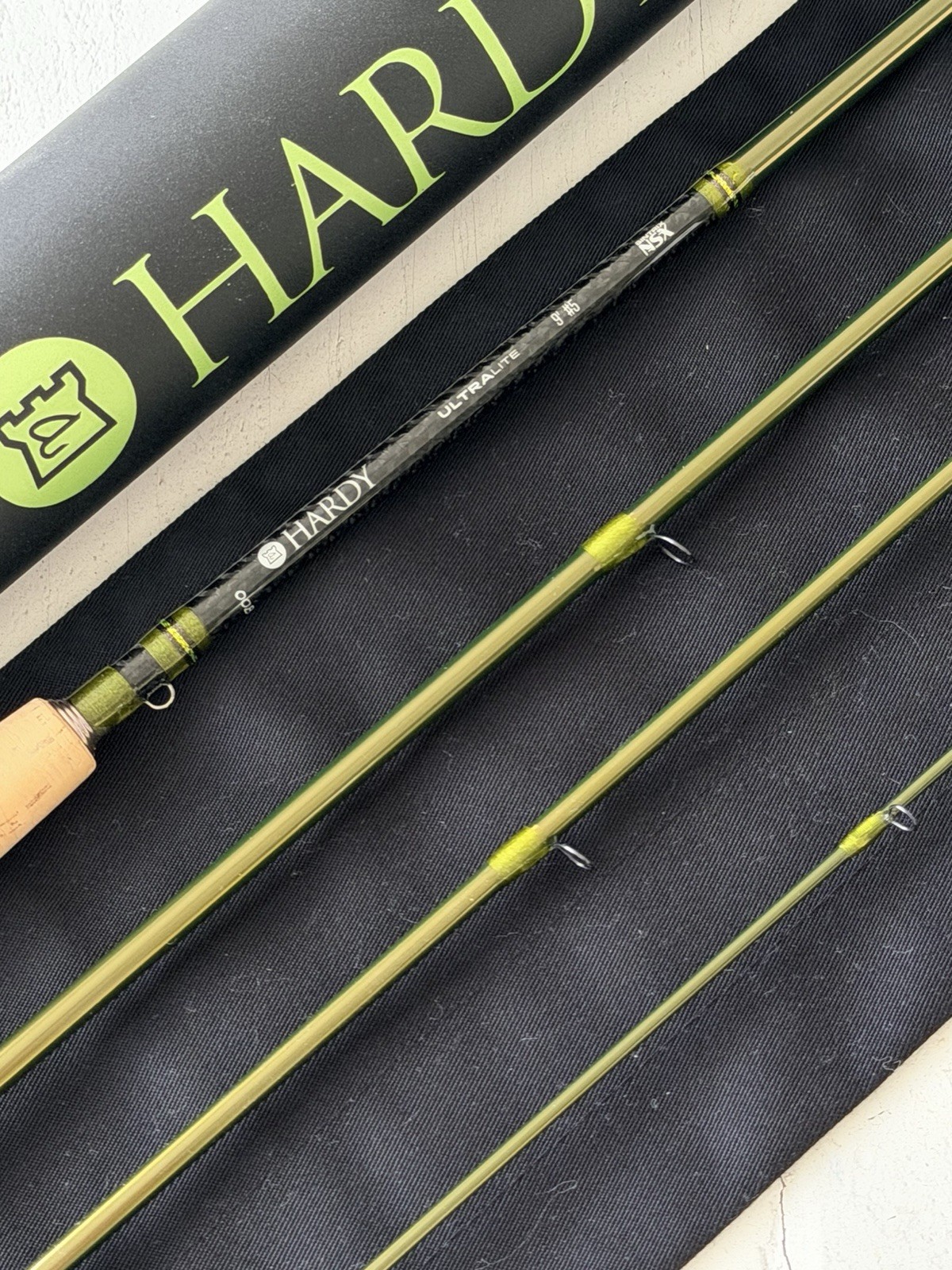 **BEAUTIFUL** 🔥HARDY Ultralite NSX 5wt. 9’ft~4pc Fly Rod!!🔥~LQQK~