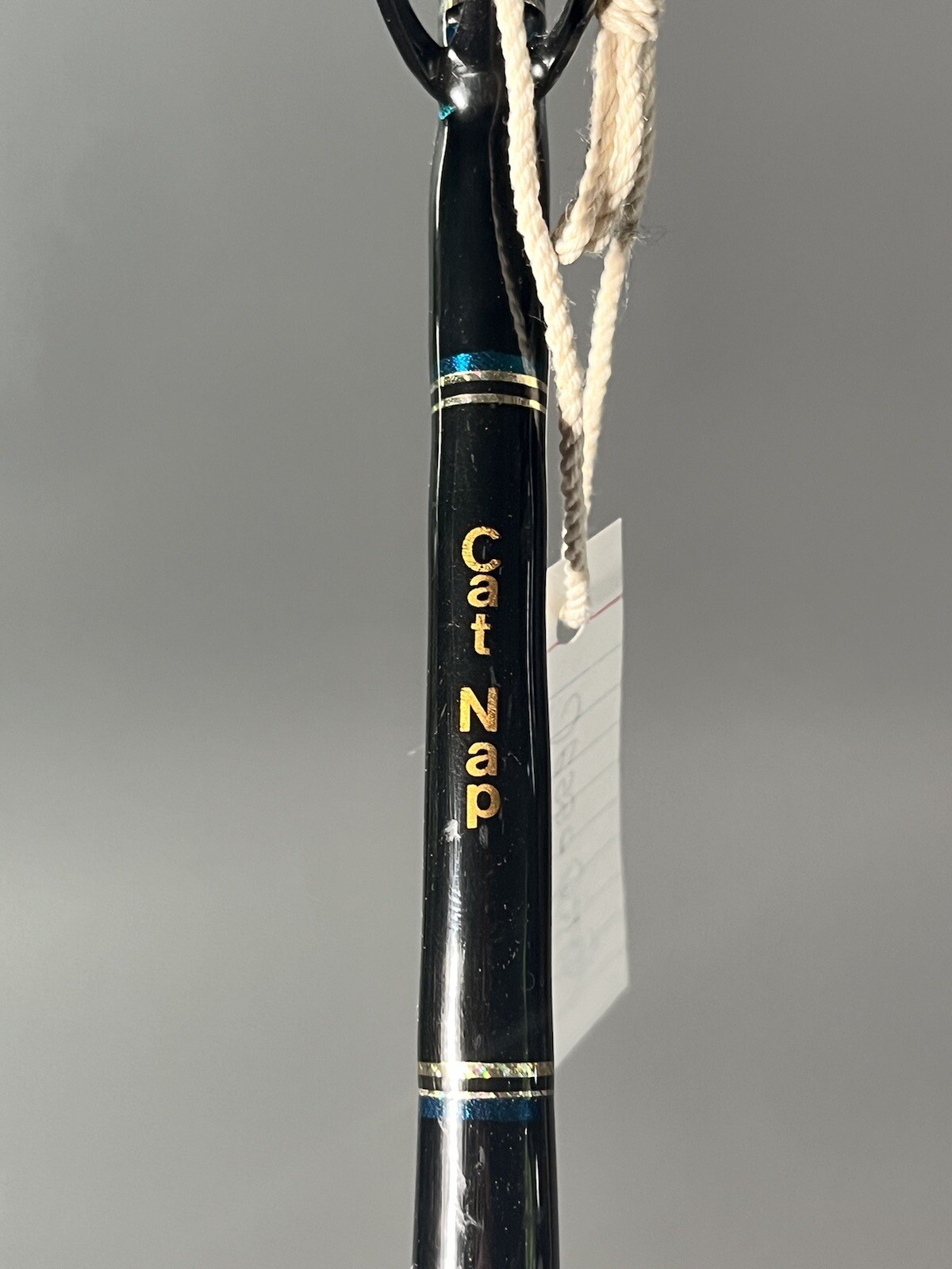 Jesse Buky Fishing Rod Custom Built Wrapped Heavy Duty Cat Nap Vintage