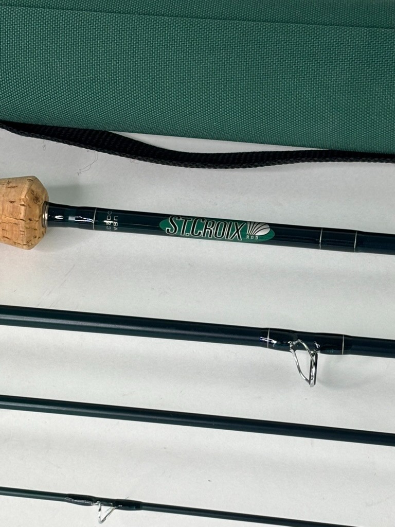 St. Croix Legend Ultra U907.4 Fly Rod 9’ 7wt 4-Piece w/ Case – Made in USA