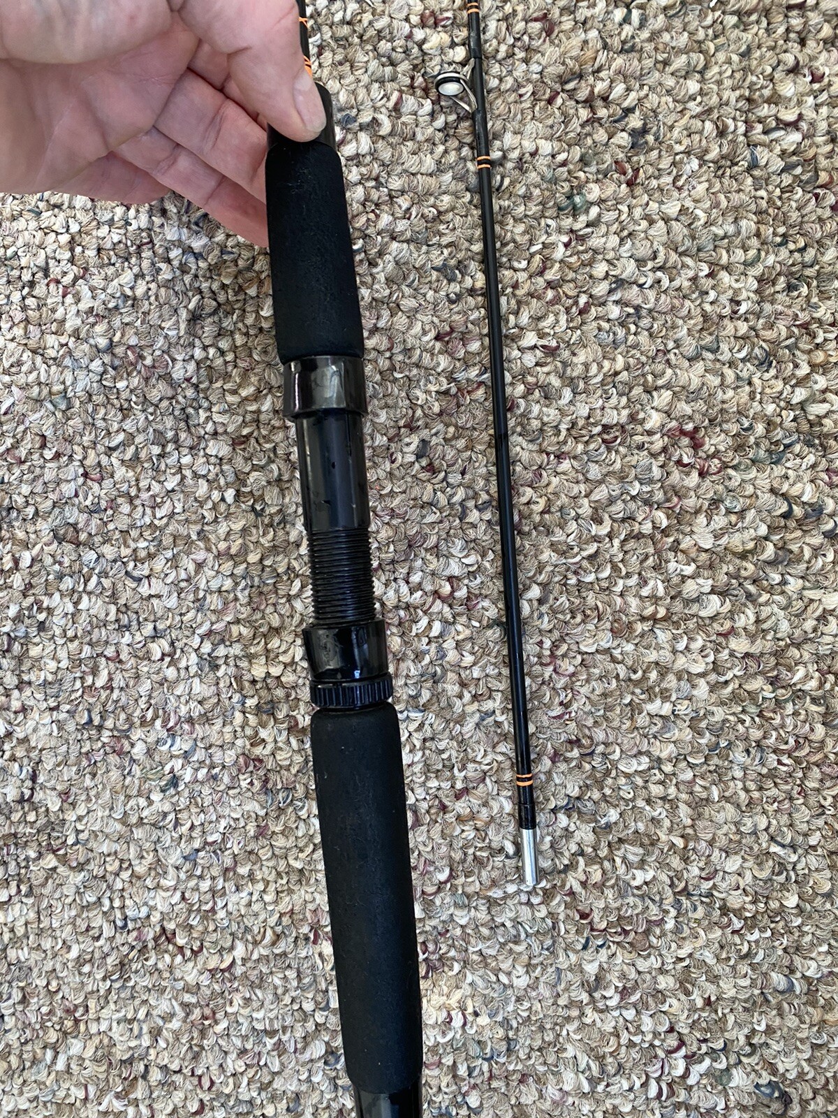 FSG 1506 Graf-flex Medium Action 6’ Rod 2 piece Fishing Rod Fuji Cera Guides