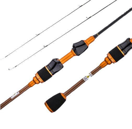 1.68/1.8m Carbon UL Spinning Rods 1-5g Lure Weight Ultralight Spinning Rod 2-6LB