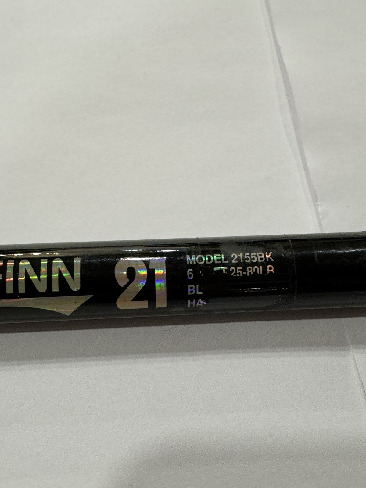 MASTER BLACKFINN 21 6 FOOT 6 INCH 25-80 POUND Saltwater Trolling FISHING ROD