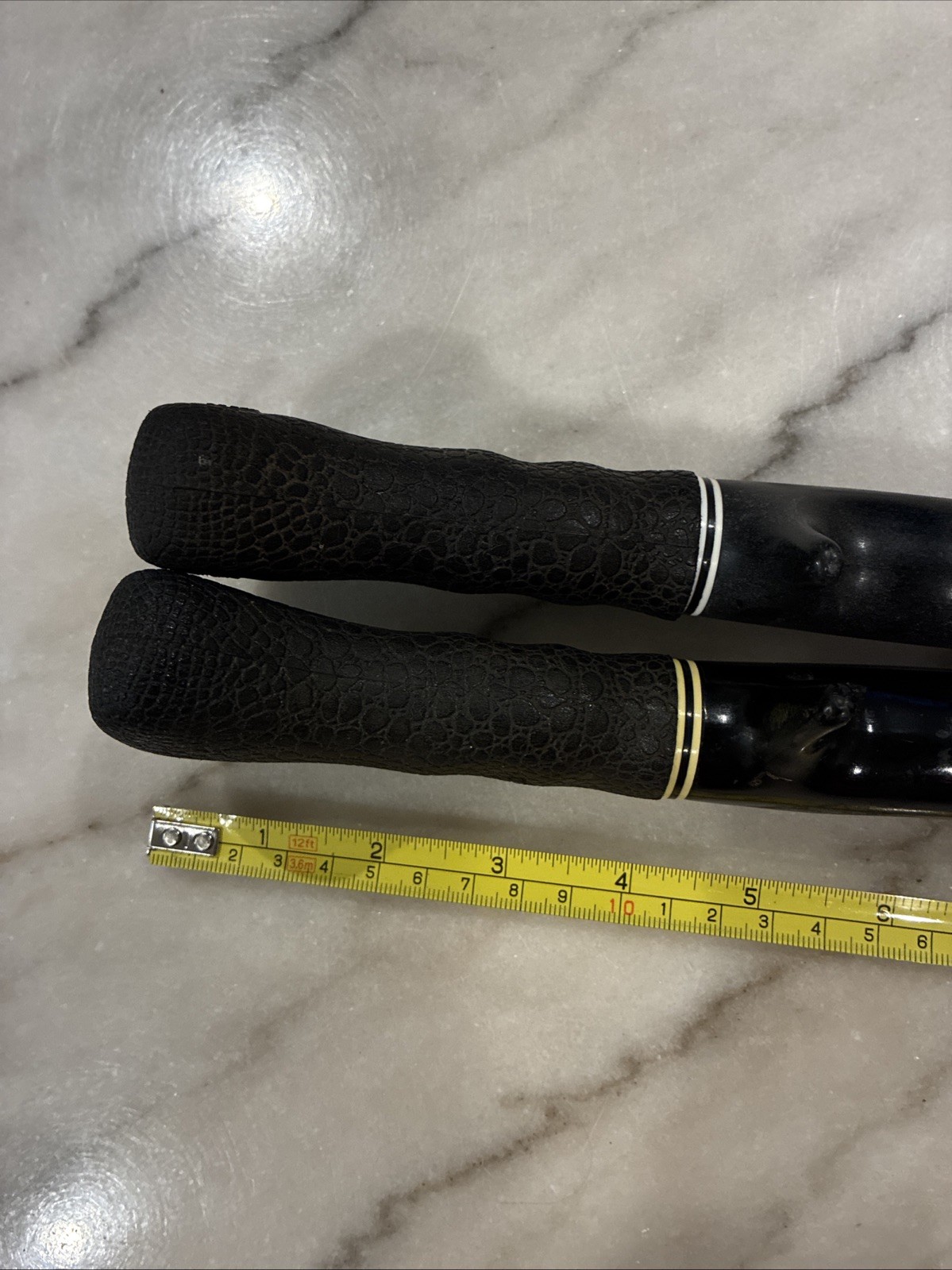 Lot Of 2 Vintage Lew’s Fuji Speed Grip Fishing Pole Handle (only) Good Used Cond