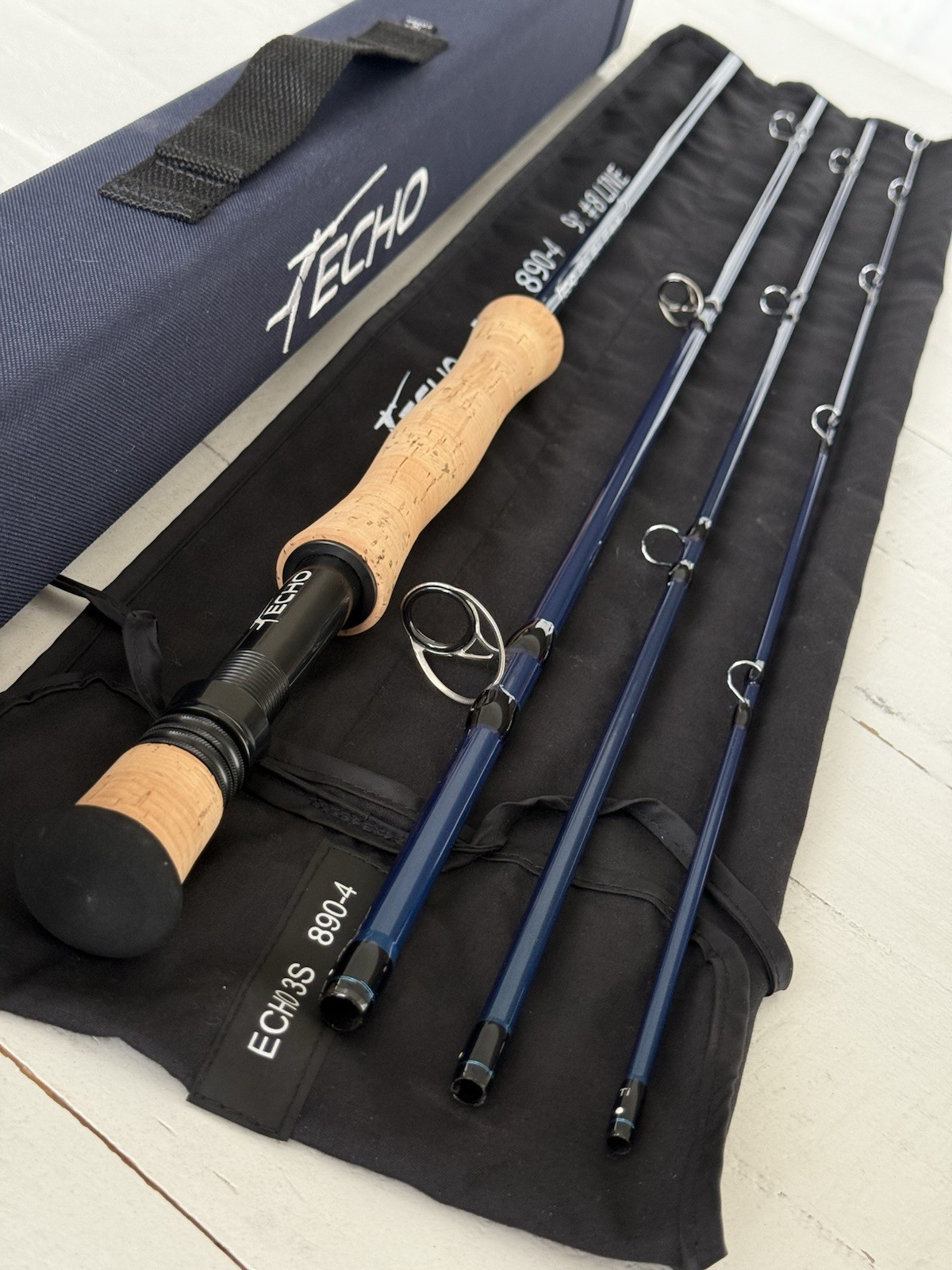 **BEAUTIFUL**🔥ECHO E3S-ti 8wt. 9’ft Fly Rod! 🔥~LQQK~🔥