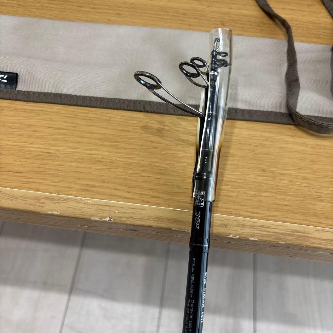 Daiwa Wise Stream 60TL Trout Rod, Light Use, 2g Lure Weight JDM