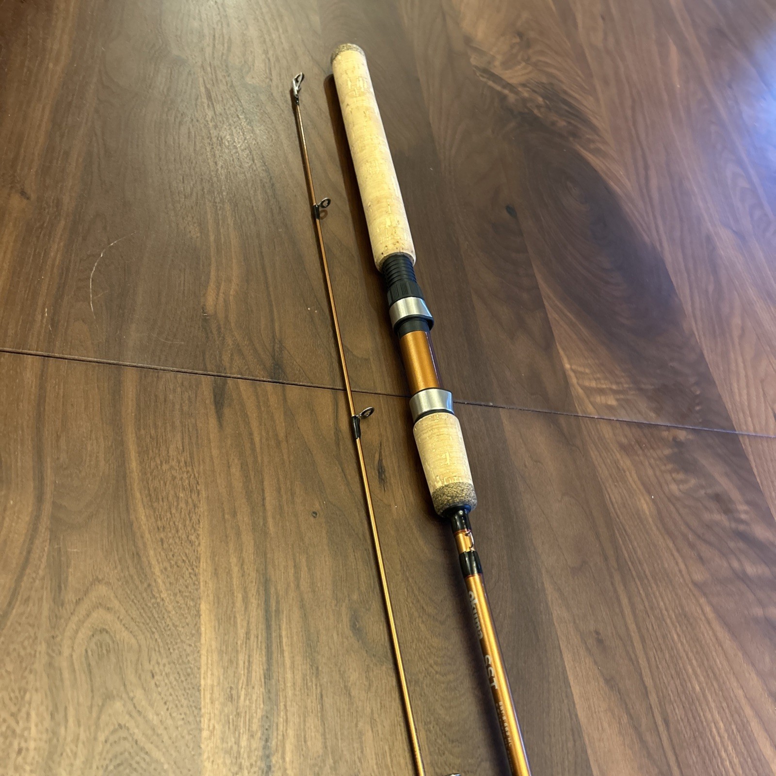 Okuma SST Cork Grip Spinning Rod 6′ 6″ 2 Piece Medium Light SST-S-662ML L13