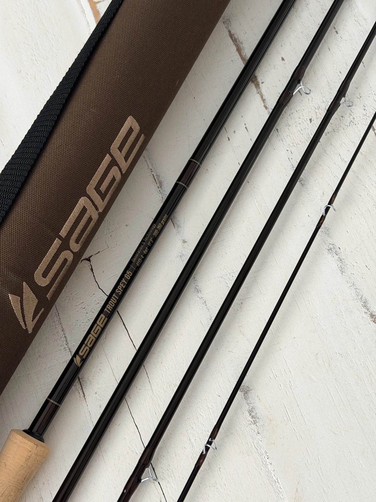 **BEAUTIFUL**🔥SAGE SPEY G5 4wt. 11’3in Switch/Spey Rod!!🔥~LEGENDARY~🔥