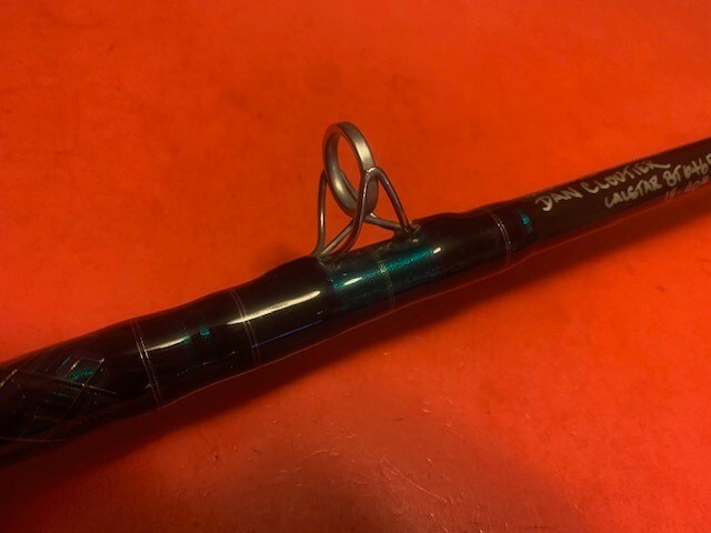 CUSTOM BUILT CALSTAR BT 6465L 6 FOOT 6 INCH 15-40# FISHING ROD “WHOPPER STOPPER”