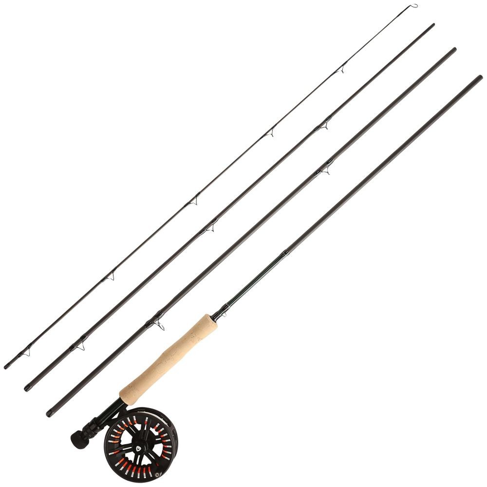 GREYS Fly Fishing Rod-Reel-Line Combo CRUISE 10FT 7WT 4PC