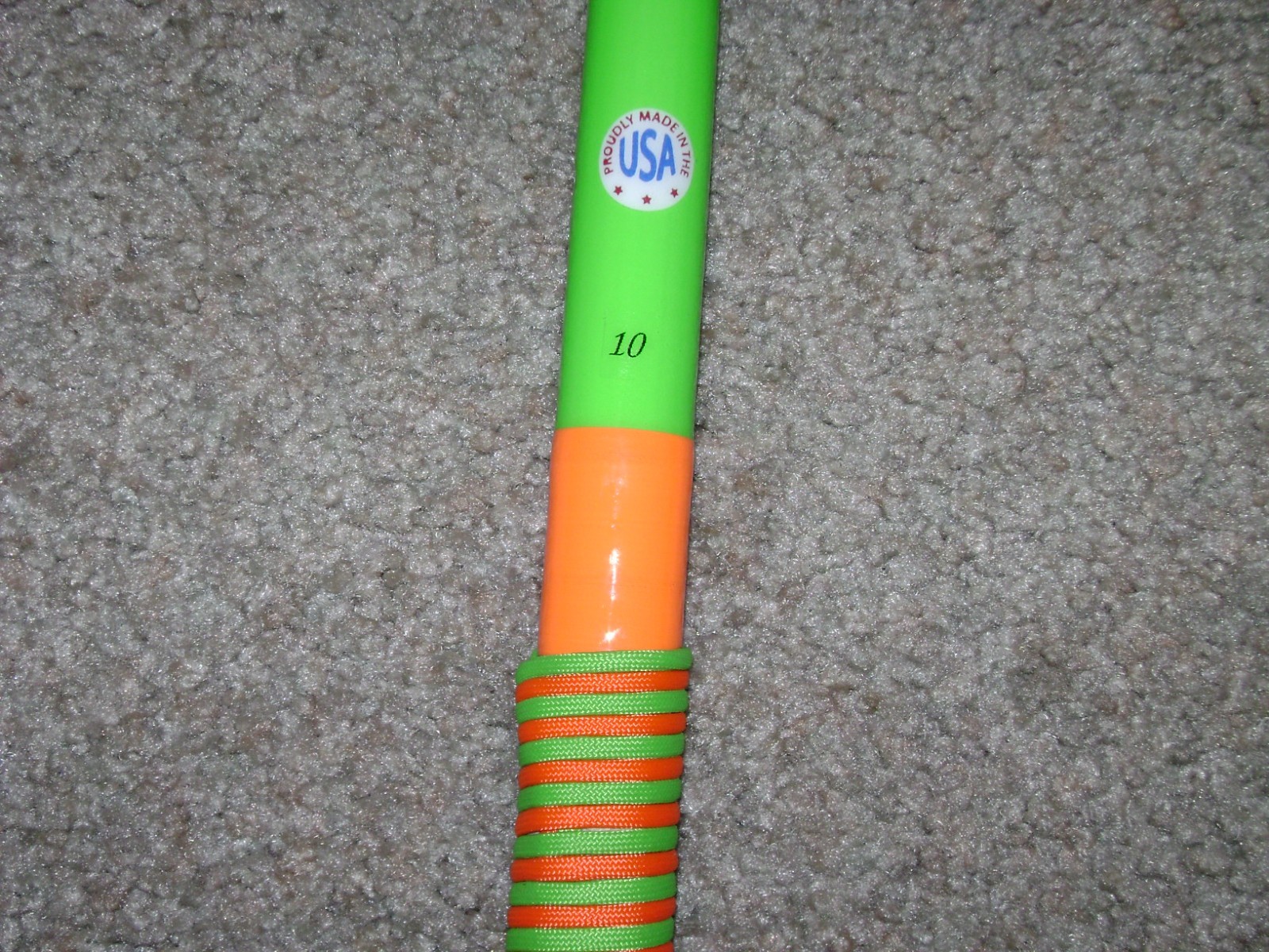 GLOW ROD MEAT HUNTER EXTREME 10′ HVY SPINNING -GLOWS GREEN -BIG FISH, SHARK !