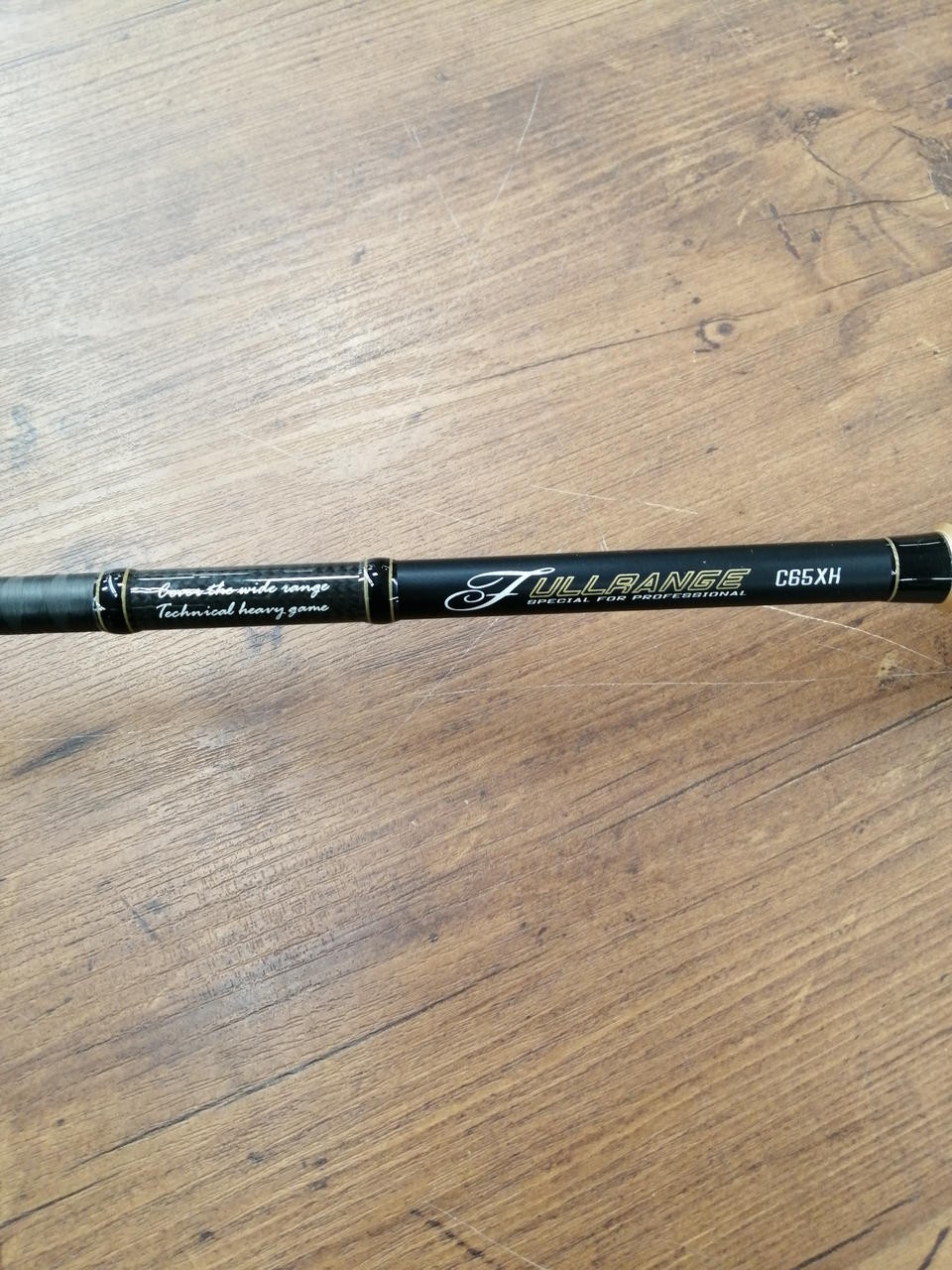 Tailwalk Fullrange C65XH Bass Fishing Rod 10-25lb 1/4-2.5oz, 6.5ft/78in