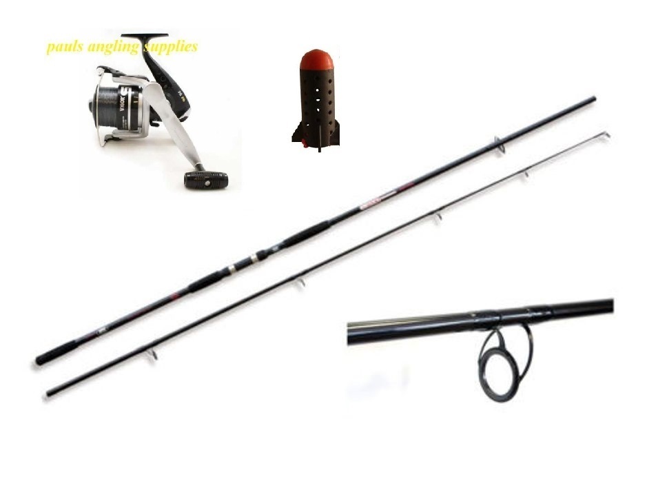 12 Ft Spod / Marker Rod Reel + Spod 50mm ring Fishing Rod Wild Spod