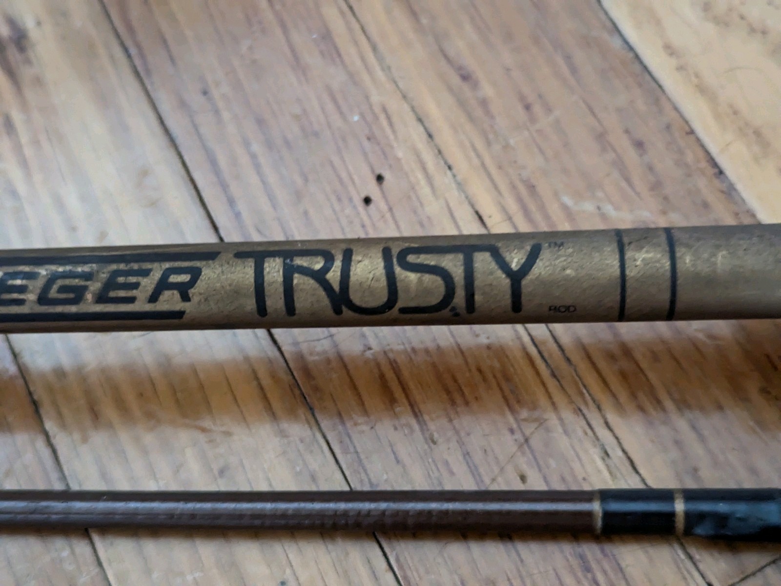PFLUEGER 2 Piece Trusty Rod T3660 6’6″ Medium Light 6-12lbs 1/4-1/2 oz Korea