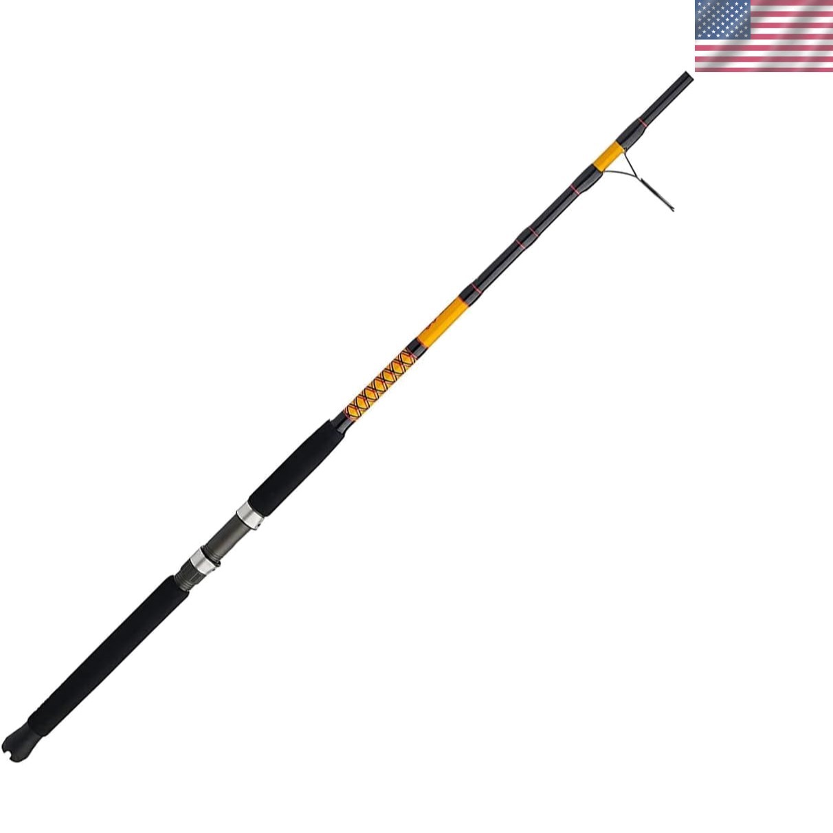 Versatile Bigwater Spinning Fishing Rod – Fiberglass, 78-Inch Length, Medium