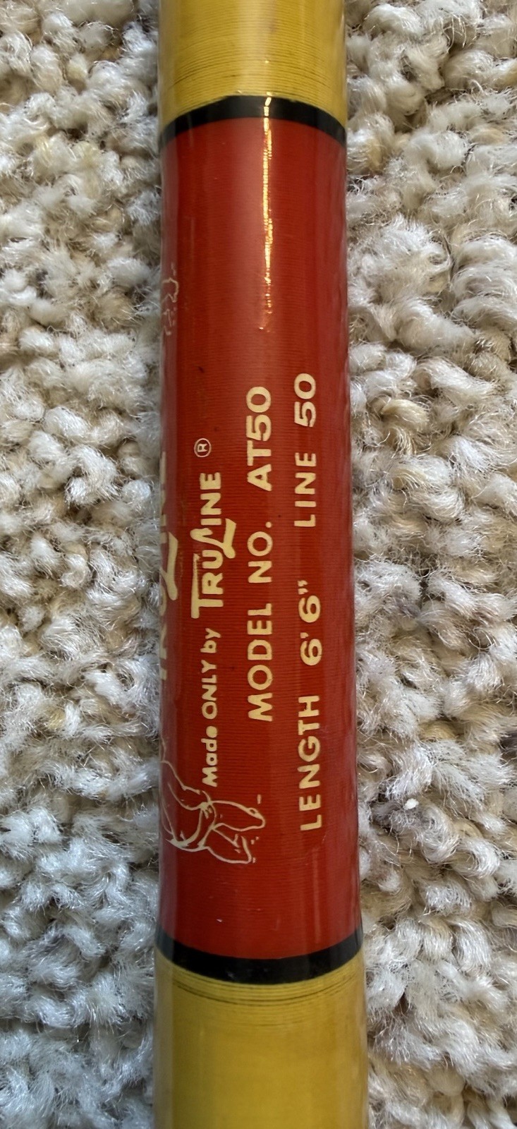 Vintage TruLine Dynamo AT50 Conventional Saltwater Big Game Fishing Rod.. “NICE”
