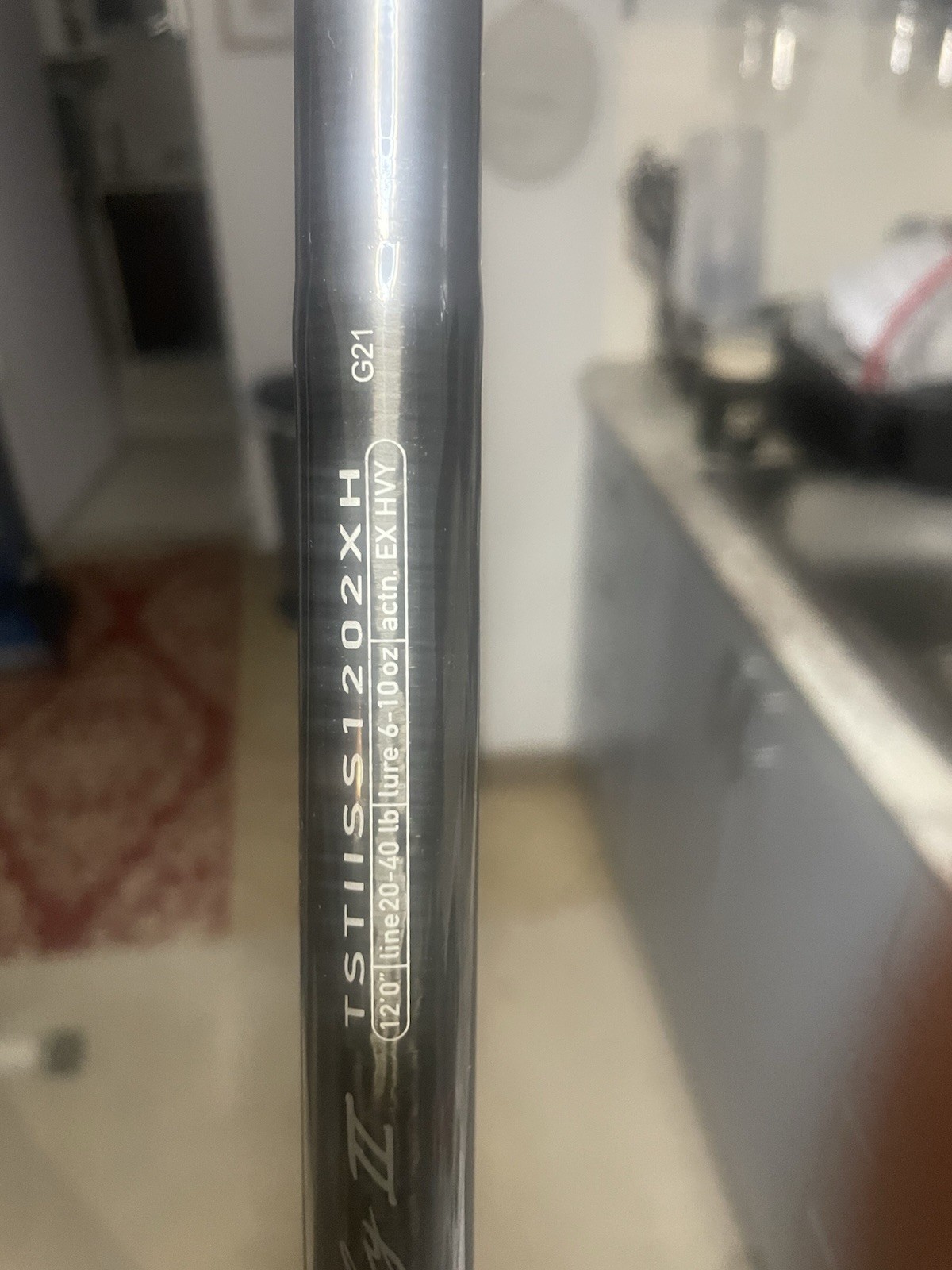 Tsunami Trophy 11 -12ft Fishing Rod Extra Heavy Graphite Graphite Rod 2pc Lot