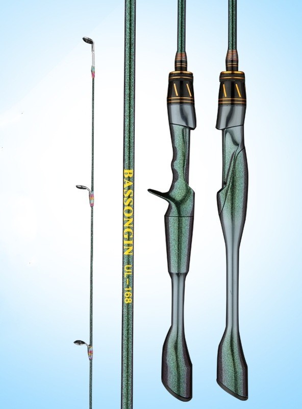 1.68M/1.8M Lure Fishing Rod Spinning Casting Rods Carbon Fiber Ultra Light Poles