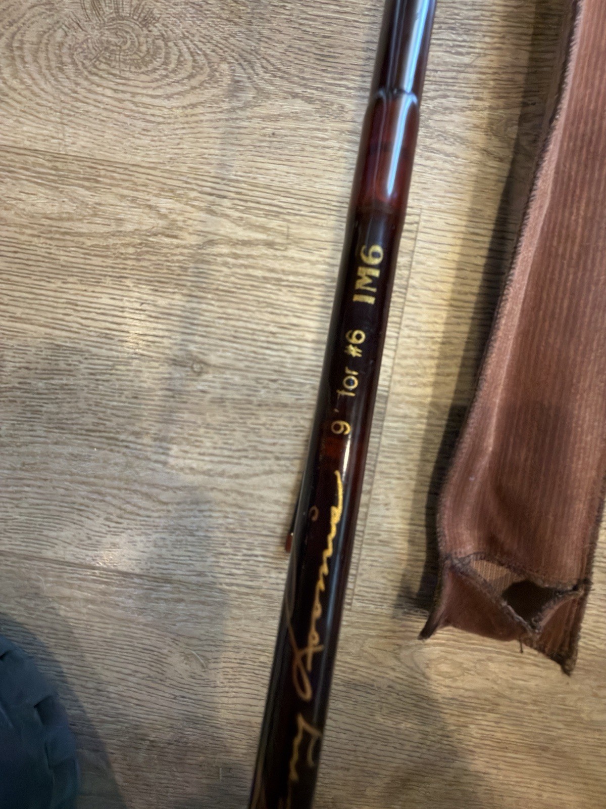 Gary Loomis IM6 9’ #6 Fly Rod 2-Piece Rare Collector’s Rod W/ Sock Excellent