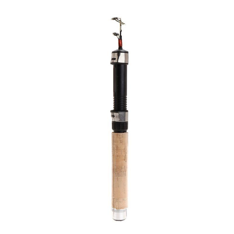 Portable Pocket Glass Fiber Travel Fishing Rod Ice Winter Casting Fishing Pole