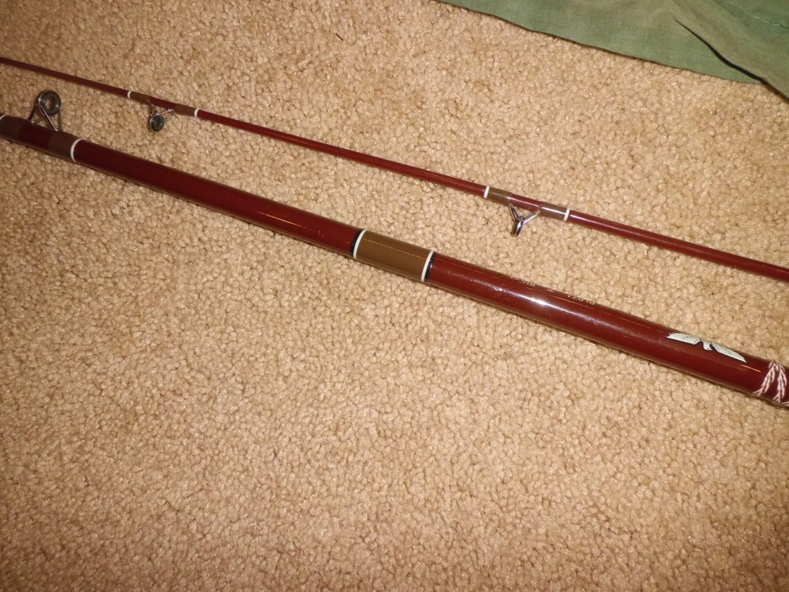 Vintage FENWICK PLP71 Casting 7′ Rod- USA- 10 -20 lb test #P424208- Mint!