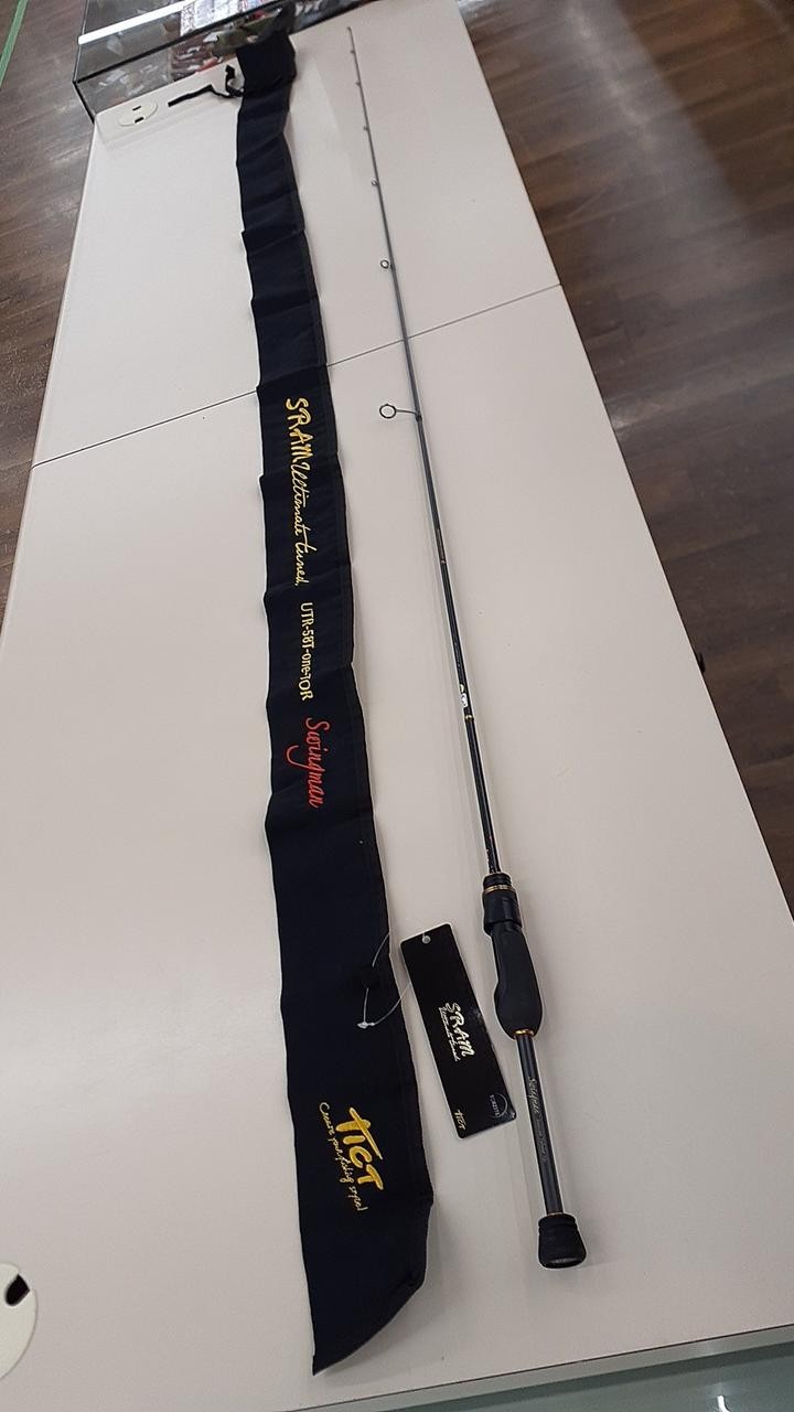 TICT SRAM UTR-58T-ONE-TOR Ajing Rockfish Fishing Rod 5’8″ (48g) 0.8-5g
