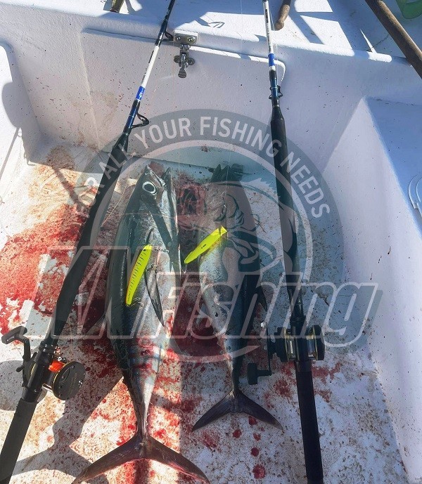 YUKI MAX Z BOAT Trolling Tuna Fishing Rods 1.65m 20-30lb