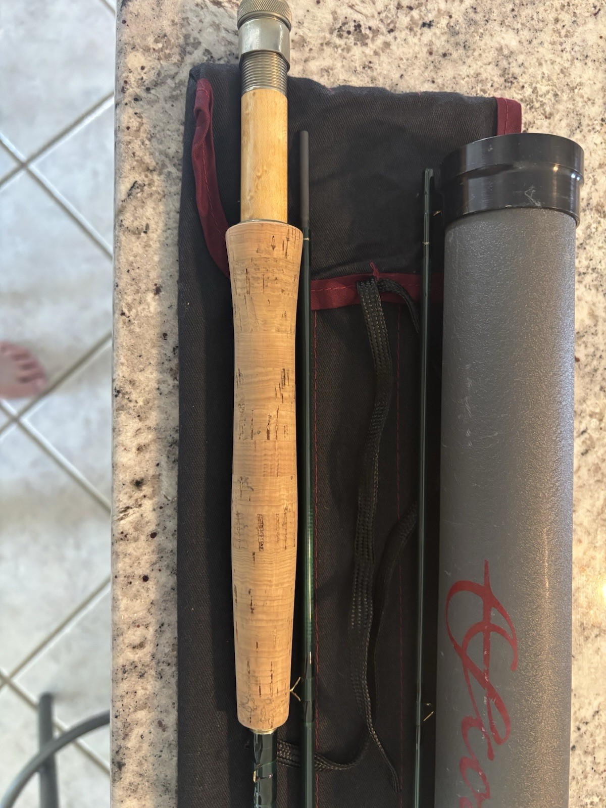 Scott SES Fly Rod 9’0 4wt 3 Piece Fly Fishing Rod