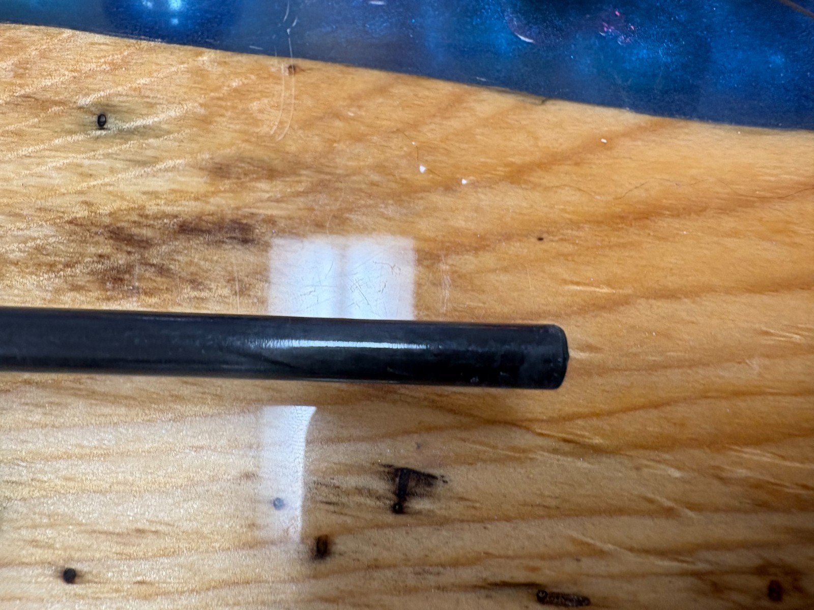 OSLER CUSTOM RODS MADE BY JAY OLSER -ABALONE SHELL INLAY-($849 NEW)