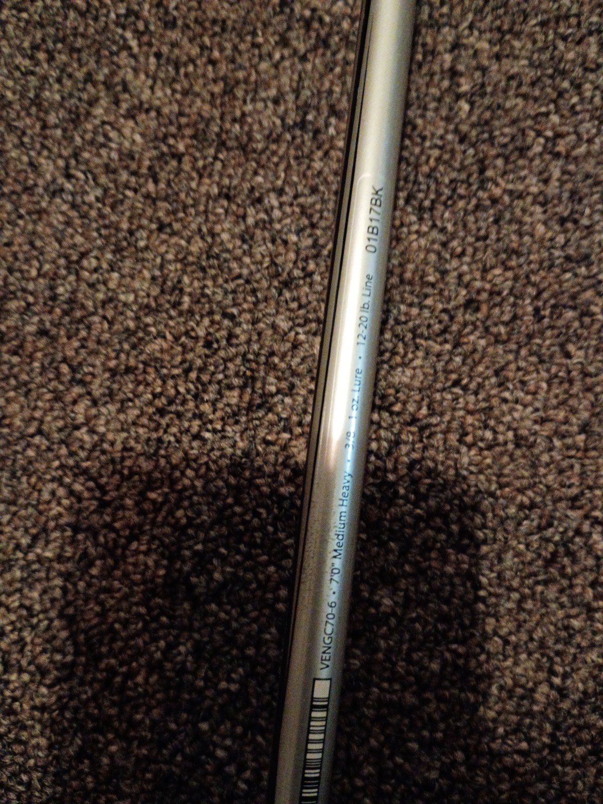 Abu Garcia Vengeance 7ft Medium Heavy Rod 12-20lb 3/8-1oz Foam Handle