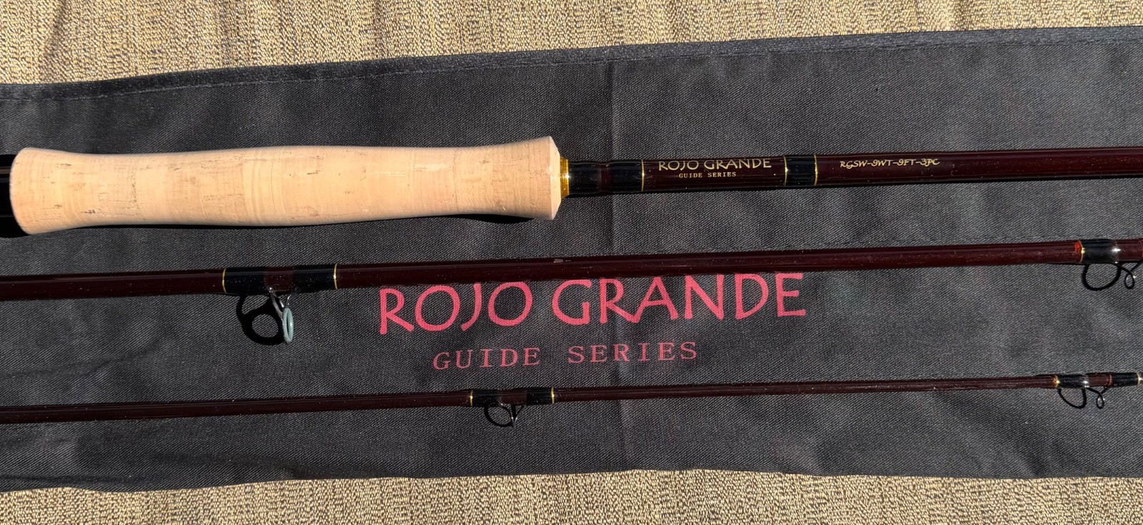Rojo Grande RSGW 9 wt. 3 piece Fly Rod